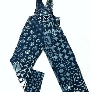 Boho Denim bleached overalls!